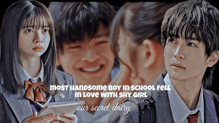 Most handsome boy fell in love with shy girl [our secret dairy] FMV | setoyama jun & kuroda nozomi