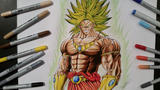 Broly ► The Legendary Super Saiyan [Dragon Ball Z] - Anime Drawing