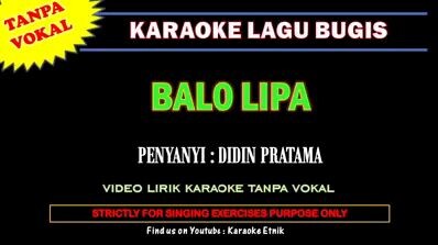 Karaoke bugis - Balolipa