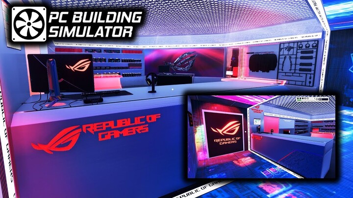 PC Building Simulator : Asus ROG Workshop DLC