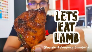 Tasty Marinated Grilled Lamb | Kambing Perap Padu | Tender & Juicy Grilled Lamb