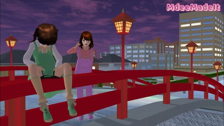 LOVE VAMPIRE GIRL - CINTA VAMPIR GADIS - Lovestory part2 - Sakura School Simulator