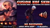 Gusion KOF Skin Script | 6 Replacements - Real Explosion Sound & Full Effects w/ ShareBG | No Pass