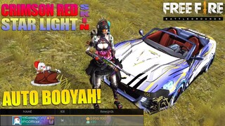 SOLO VS SQUAD - HABISI SEMUA PENGHUNI BRASILIA PAKAI KOSTUM CRIMSON RED ! FREE FIRE INDONESIA