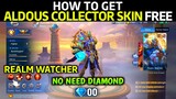 How To Get Aldous Collector Skin For Free | Mobile Legends