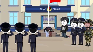 警号重启，封存的是铭记，启动的是传承，延续的是生命，#原创动画 #警号重启意味着什么 #致敬人民警