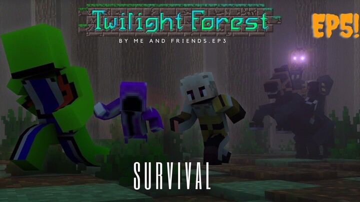 ราชาจอมเวทย์แห่งปราสาทคนตาย [Minecraft Twilight forest] #5