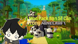 5 Mod Pack Bạn Sẽ Cần Trong Minecraft