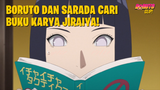 Penasaran Tentang Jiraiya, Boruto dan Sarada Mencari Buku Legendaris Karya Jiraiya! | Boruto