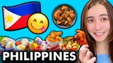 Eating ONLY PHILIPPINES FOOD for 24 HOURS!!
