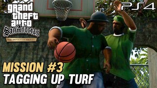 GTA San Andreas PS4 Definitive Edition - Mission #3 - Tagging up Turf