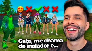 ELAS CURTIRAM?! CONCURSO DE CANTADAS DO FREE FIRE!!