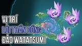 Tất Cả Vị Trí Lôi Thần Đồng của Đảo WATATSUMI Video Tâm Huyết Cho Mn