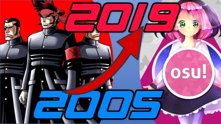 Evolution/History of Osu! Games (2005-2019) [1080p60fps]