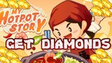 My Hotpot Story Hack MOD - How to get Diamonds and Money [GAME CODE FOR ANDROID and iOS iPHONE]