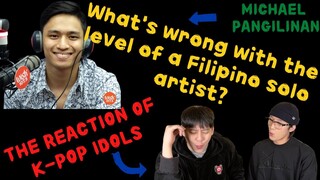 Korean Singers Surprised to See Philippine Solo Singers [Michael Pangilinan]