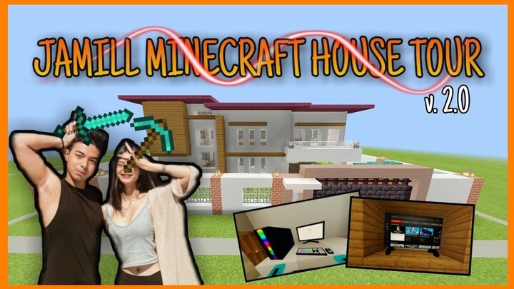 Jamill Minecraft House Tour v.2.0|Realistic Furniture Addon