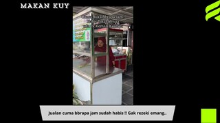 Jualan cuma bbrapa jam sudah habis !! Gak rezeki emang..