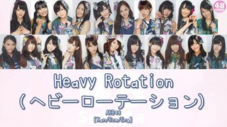 heavy rotation (full romaji/kanji/eng lyric)