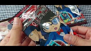 OPENING FURUTA DETECTIVE CONAN WAFER CHOCOLATE