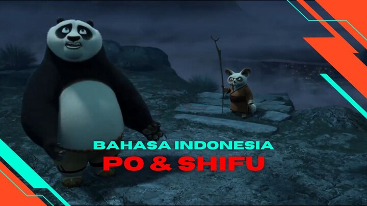 Po bertengkar dengan Shifu Bahasa Indonesia | Kung Fu Panda