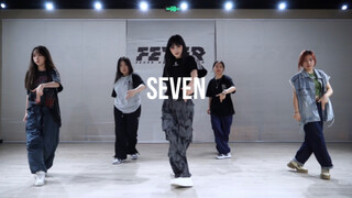 【FEVER】简直绝了！全程爆帅！田柾国solo出道曲Seven翻跳