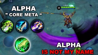 ALPHA CORE META IS THE FASTEST JUNGLER | MOBILE LEGENDS