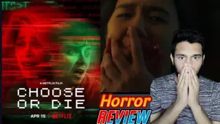 Choose or die Movie Review, Netflix movie, Curser, Horror movie