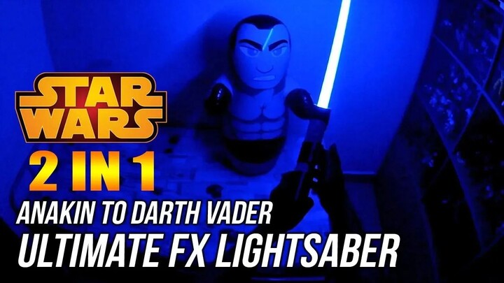 UNBOXING - Star Wars Ultimate Fx Lightsaber 2 In 1 Anakin To Darth Vader