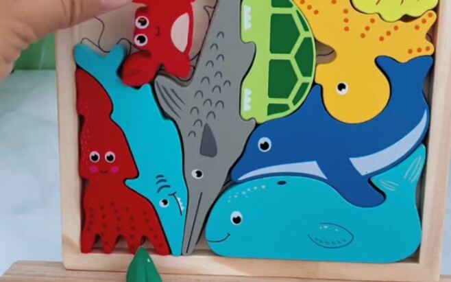 A lot of small fish puzzles