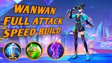 wanwan full attack speed build be like:
