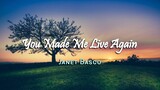 You Made Me Live Again - Janet Basco ( KARAOKE )