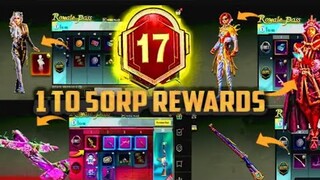 MONTH 17 ROYAL PASS // 1 TO 50 RP REWARDS // M17 ROYAL PASS LEAKS (M17 ROYAL PASS PUBG MOBILE / BGMI