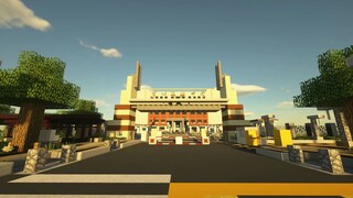 【Gaming】【Minecraft】 Recreating Zhenchuan Senior High School