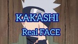 KAKASHI Real FACE REVEAL...so CUTE ... HOTIE and HANDSOME #Naruto