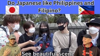 Foreigners REACT to Do Japanese like Philippines and Filipino? Street Interview