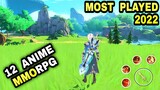 Best 12 UPCOMING  MMORPG MOST PLAYED in 2022 Games for Android & iOS | Most Beautiful Graphic MMORPG