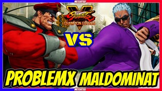 SFV CE💥 ProblemX (M.Bison) VS Maldominant (Urien)💥Messatsu💥