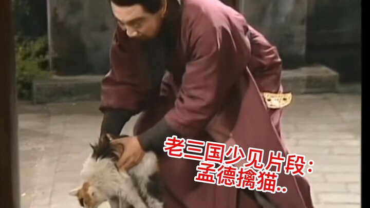 老三国少见片段：孟德擒猫！(你见过这样的曹老板吗)