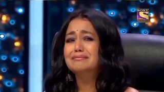 Indian Idol me गांव से आए लड़के को देखकर Neha kakkar रोने लगी😢Indianiodol me aaya ganv se sayar