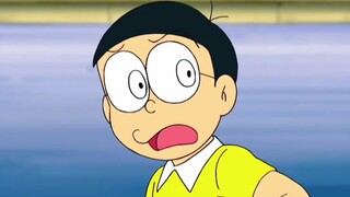 Doraemon: Semua orang menggunakan trampolin untuk menemukan barang yang hilang, tapi Nobita menemuka