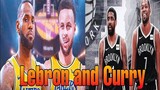 LEBRON AND CURRY TANDEM VS KYRIE AND DURANT TANDEM I 2V2 IN NBA BLACKTOP