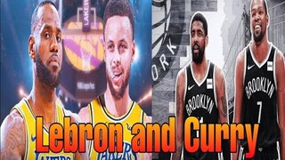 LEBRON AND CURRY TANDEM VS KYRIE AND DURANT TANDEM I 2V2 IN NBA BLACKTOP