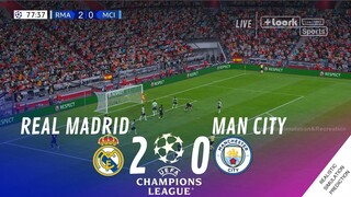 Real Madrid vs. Manchester City [2-0] • MATCH HIGHLIGHTS | VideoGame Simulation & Recreation