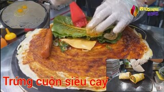 Go#15: Trứng cuộn siêu cay | Món ăn đường phố Hàn Quốc - Series Ẩm thực - Vitamin GoGo