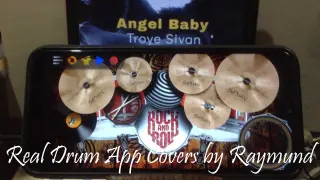 TROYE SIVAN - ANGEL BABY | Real Drum App Covers by Raymund