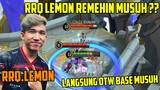 RRQ.LEMON REMEHIN MUSUH ?? Main-main dulu, Langsung OTW BASE MUSUH - Mobile Legends Indonesia
