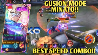 GUSION MODE MINATO!! BEST SPEED GUSION MONTAGE