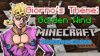 Giorno's Theme | Easy to Expert but in Minecraft