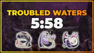 NEW EVENT QUEST | MONSTER HUNTER RISE | TROUBLED WATERS - 5:58